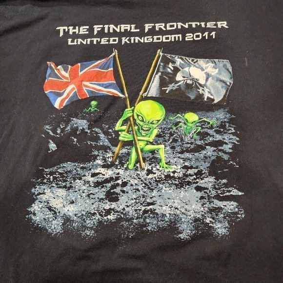 IRON MAIDEN The Final Frontier‎ 2011 Coming Home Band Tee Shirt Size 3XL - Picture 7 of 9